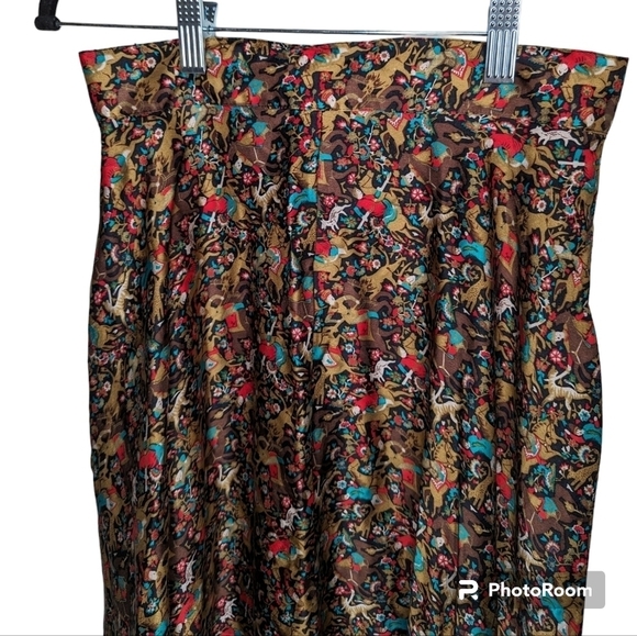 Baldanza vintage silk skirt sz 6 - Picture 3 of 8